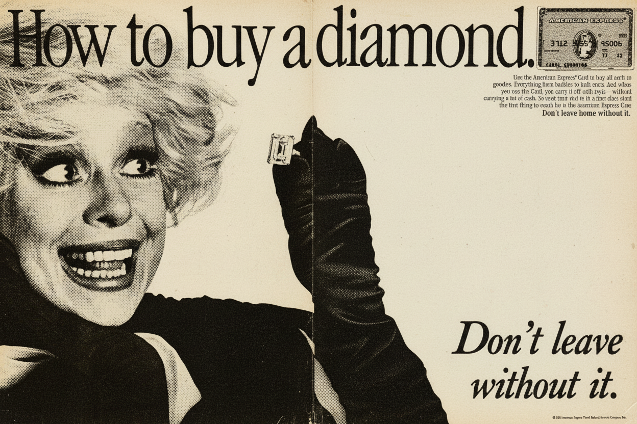 Classic 1950s print ad