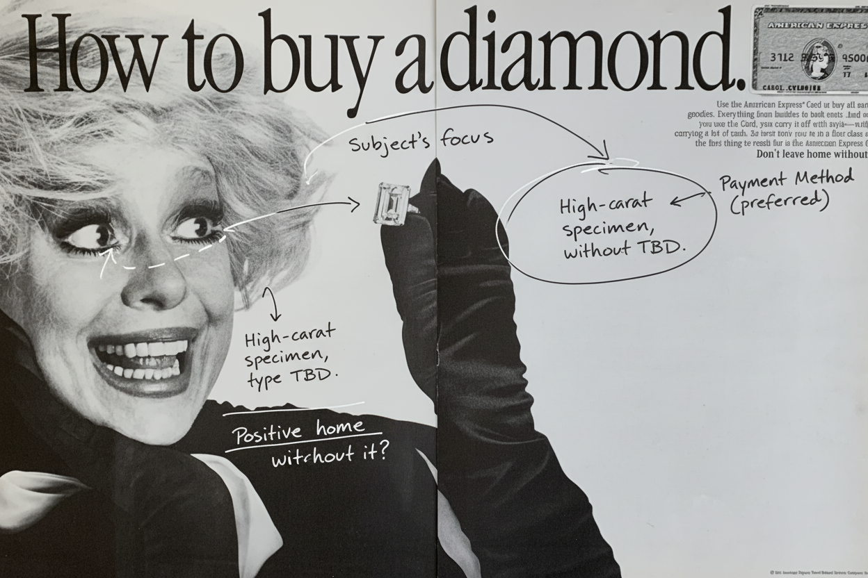 Annotated sketchbook style