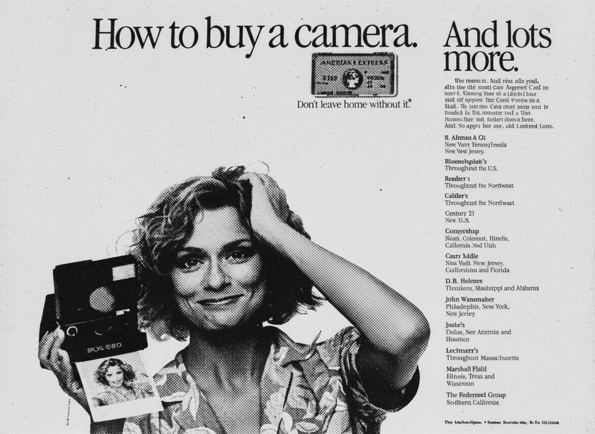 Classic 1950s print ad