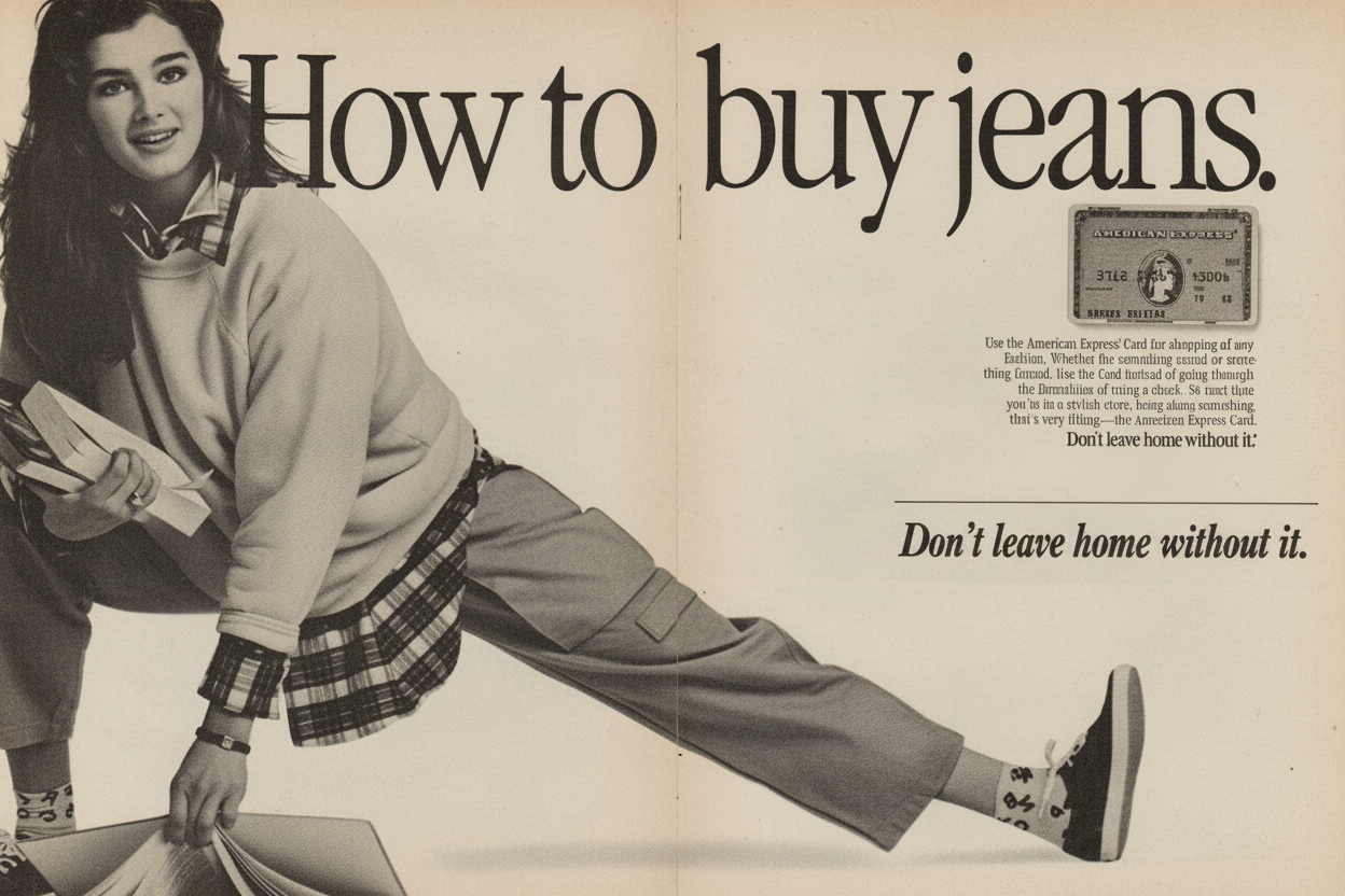 Classic 1950s print ad