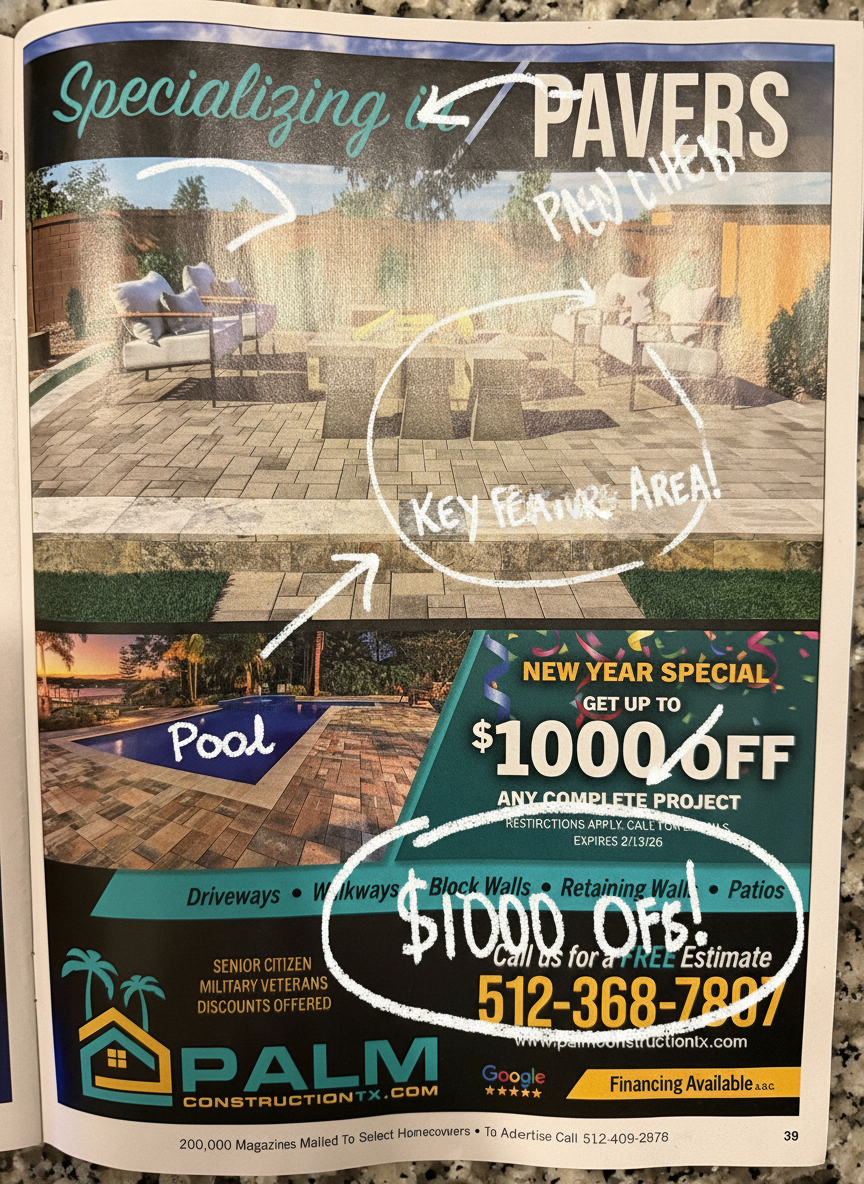 Annotated sketchbook style