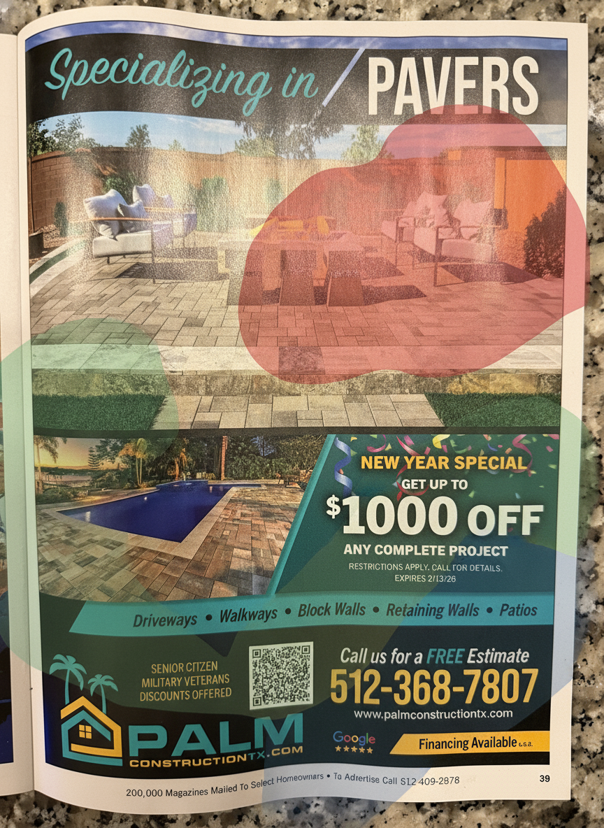 Eye-tracking heatmap