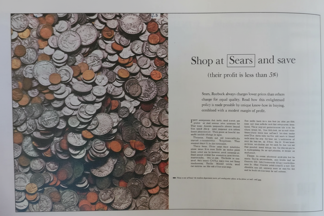 Classic 1950s print ad