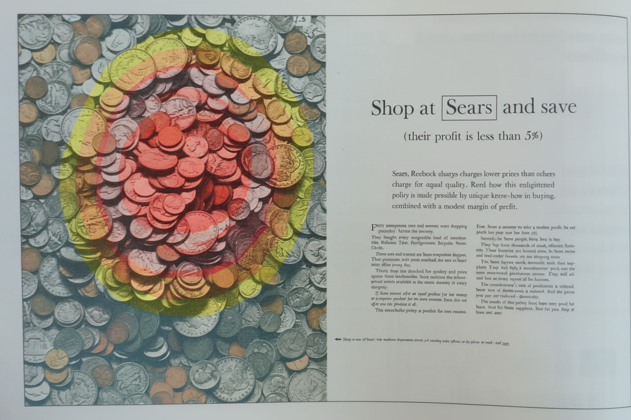 Eye-tracking heatmap