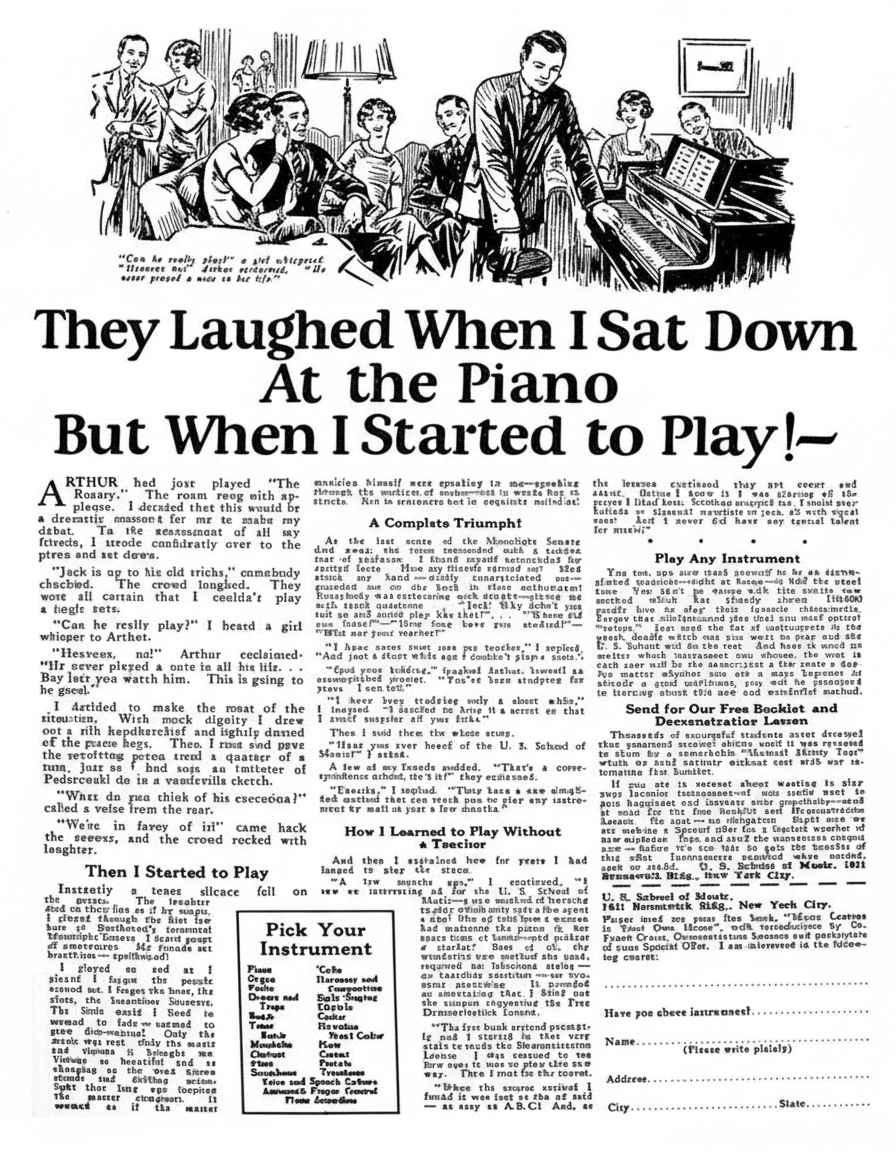 Hand-drawn pen style