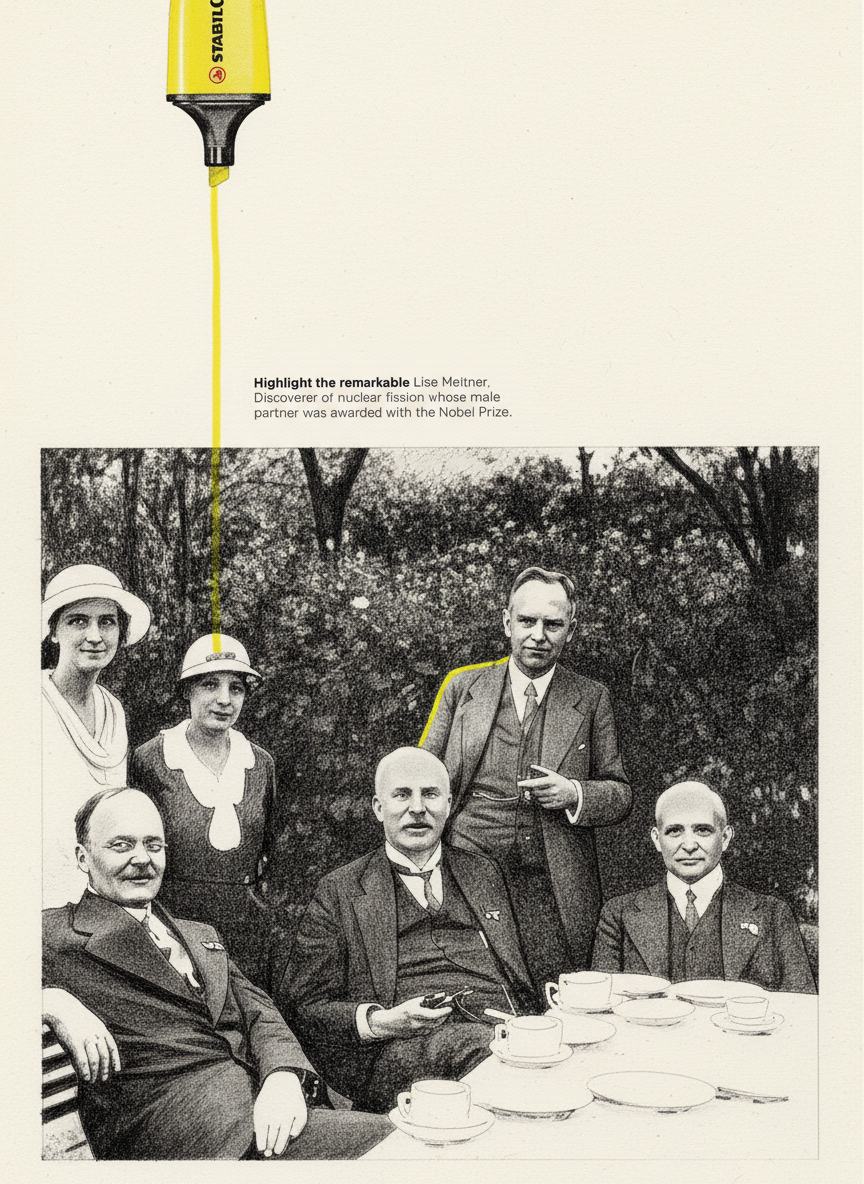 Hand-drawn pen style