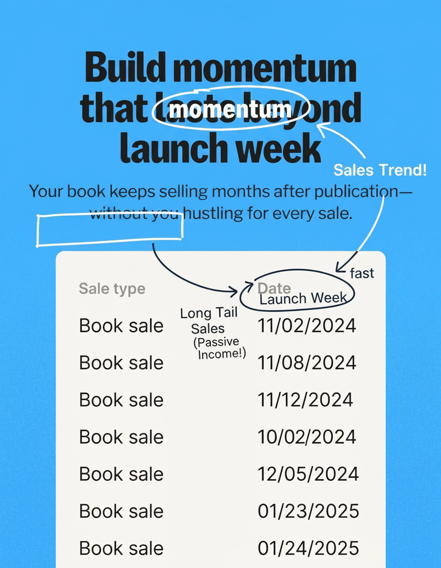 Annotated sketchbook style