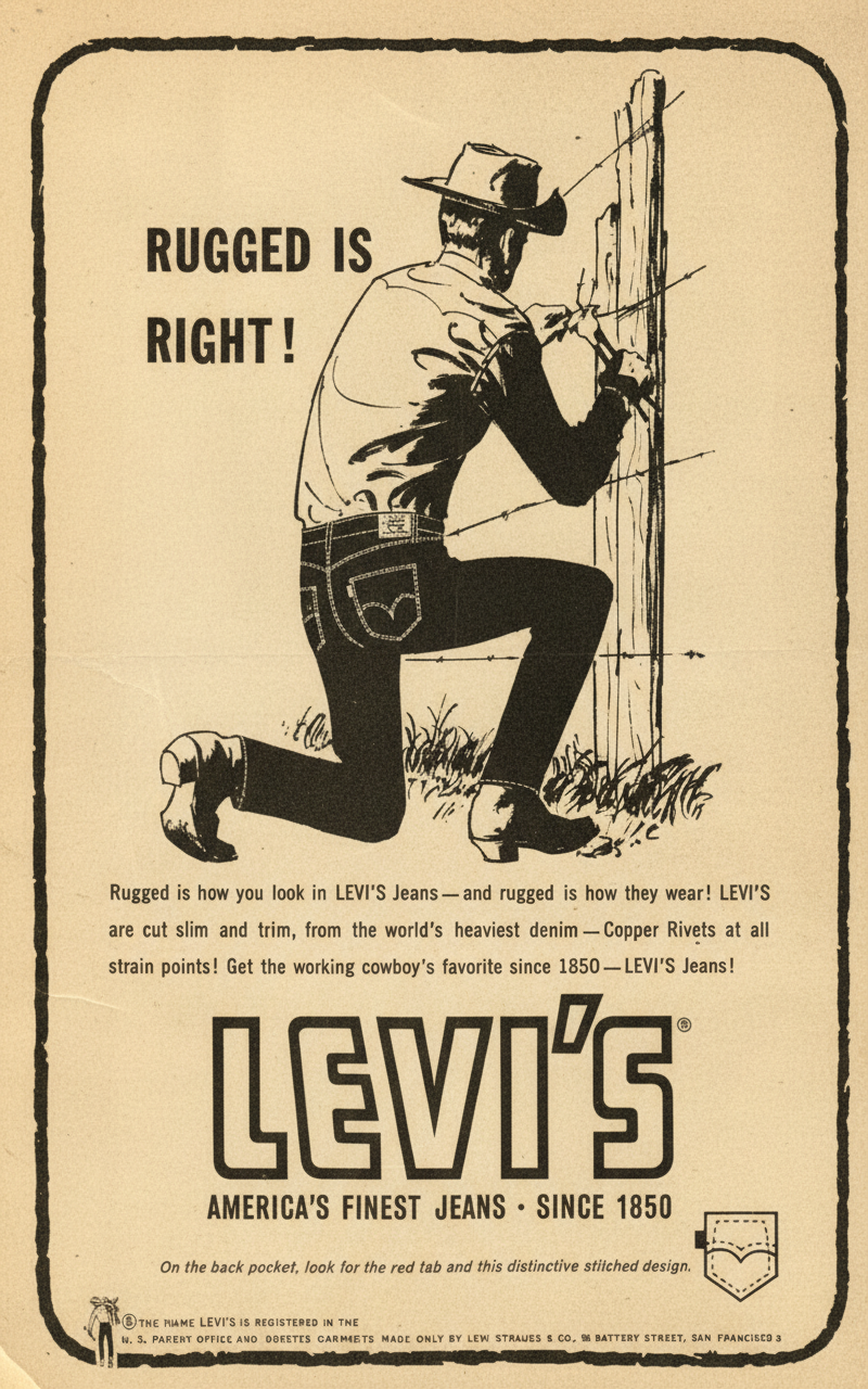 Classic 1950s print ad