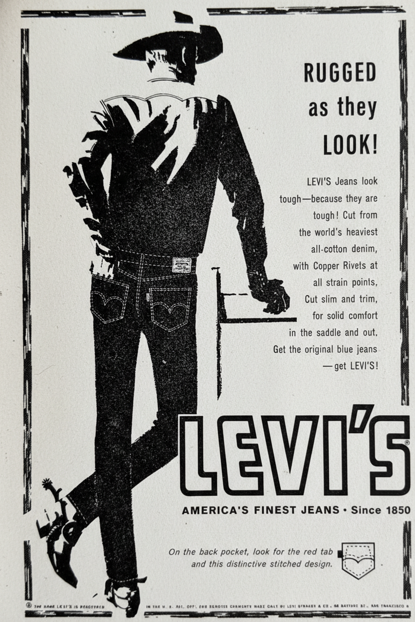 Classic 1950s print ad