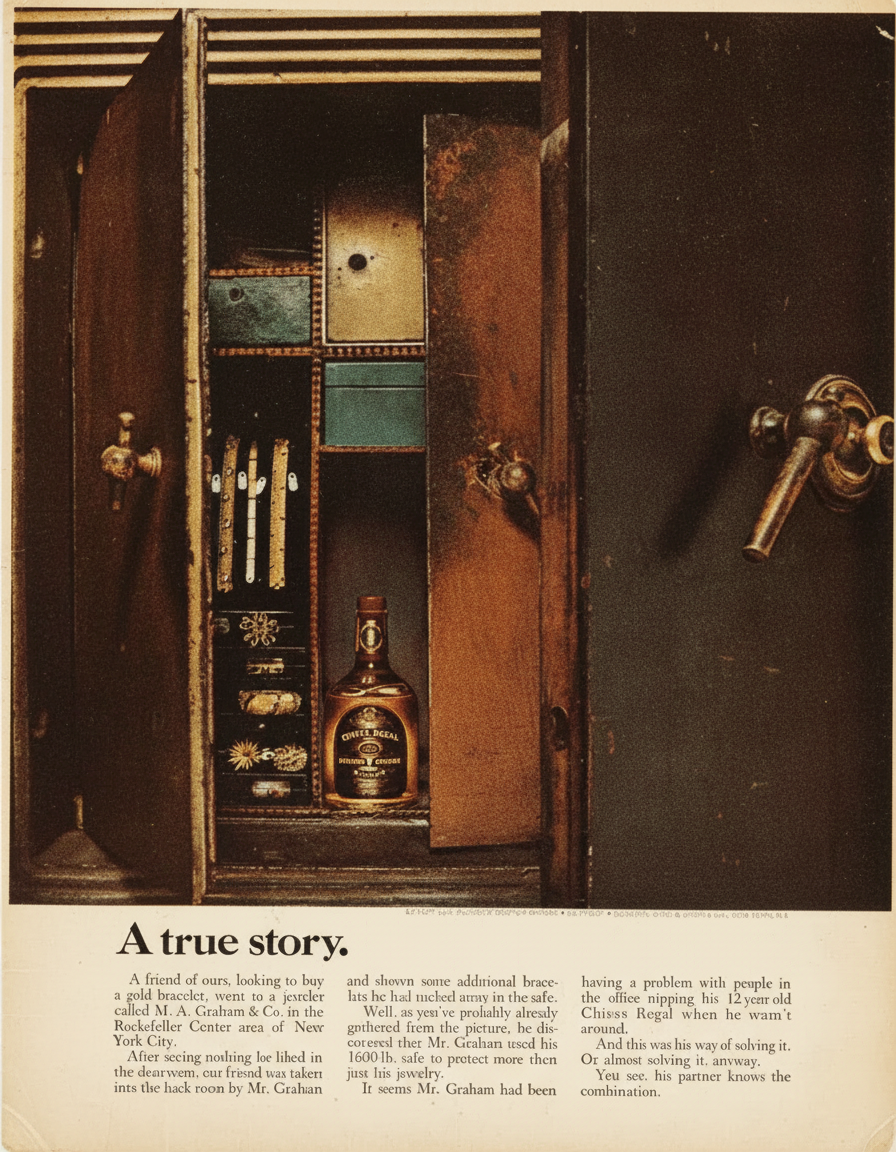 Classic 1950s print ad