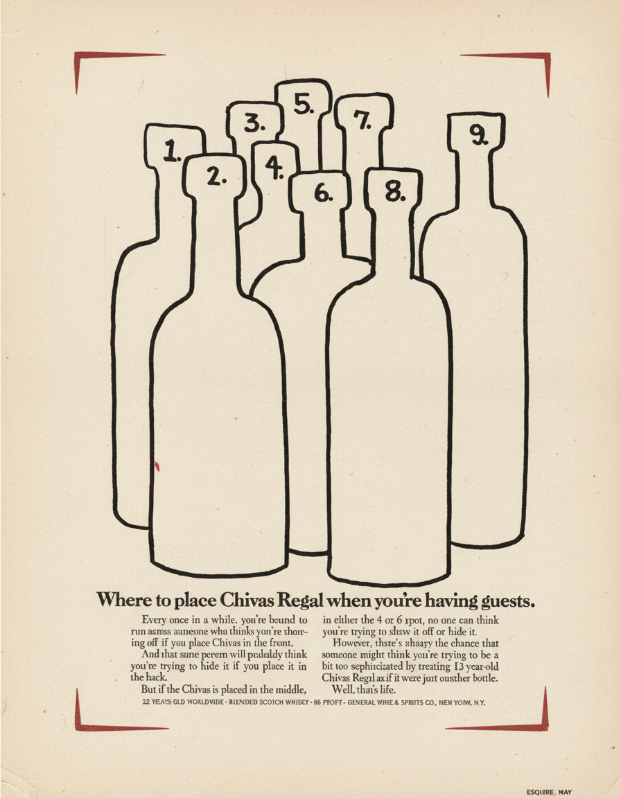 Classic 1950s print ad