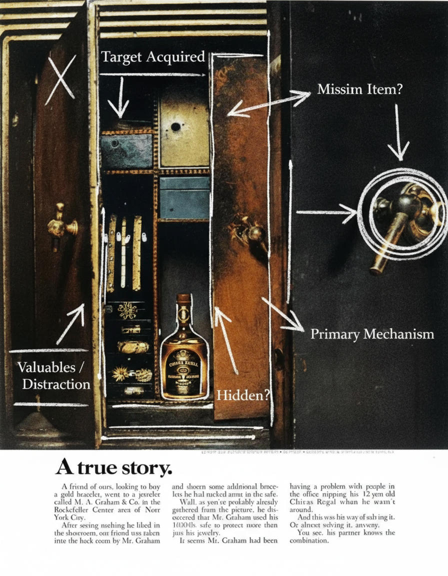 Annotated sketchbook style