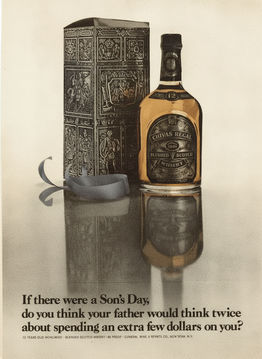 Classic 1950s print ad