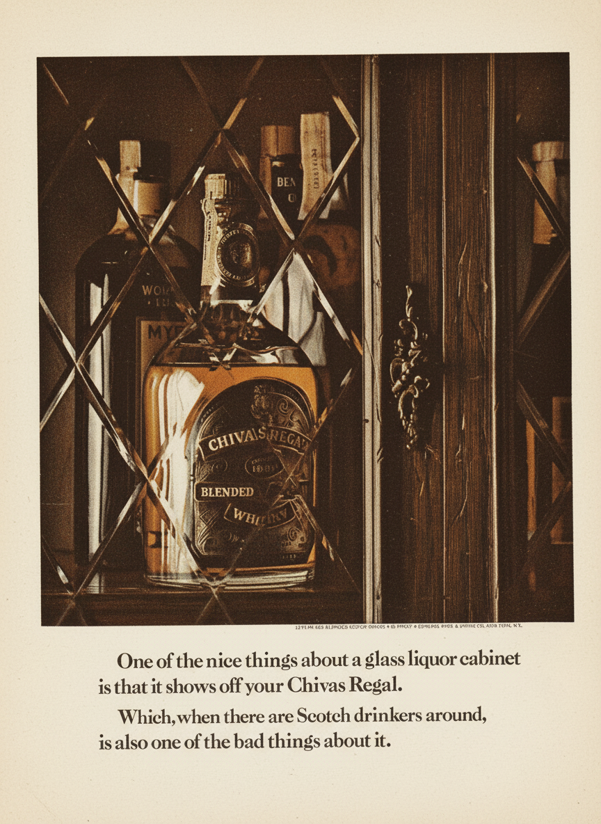 Classic 1950s print ad