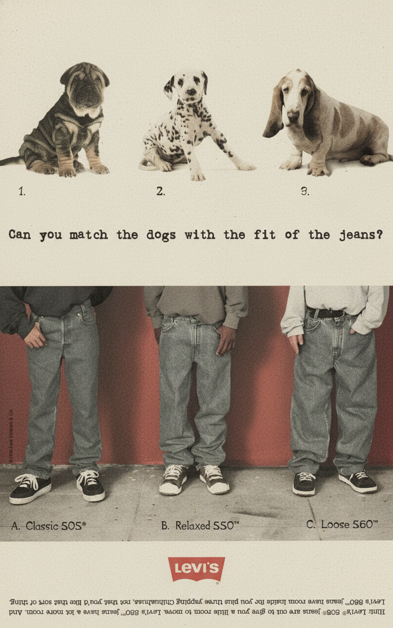 Classic 1950s print ad