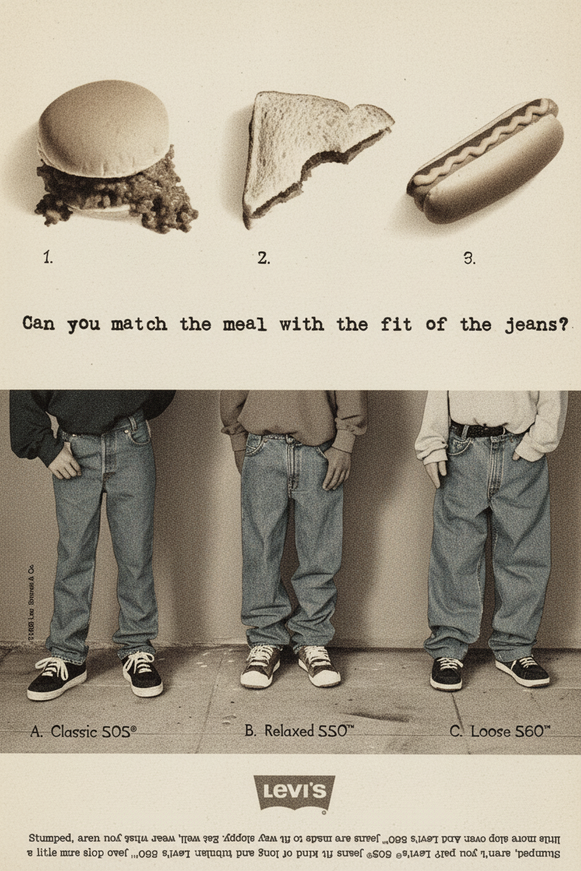 Classic 1950s print ad