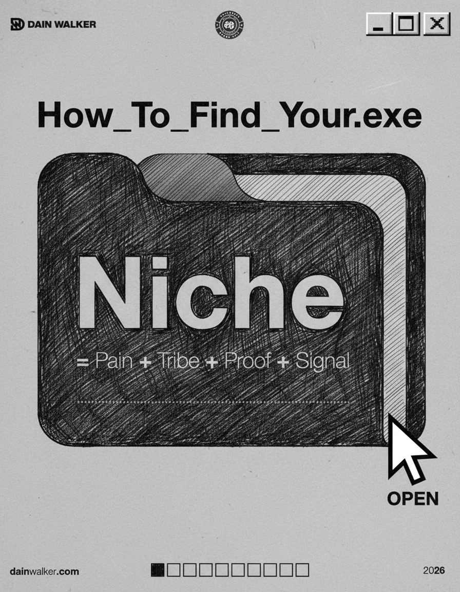 Hand-drawn pen style