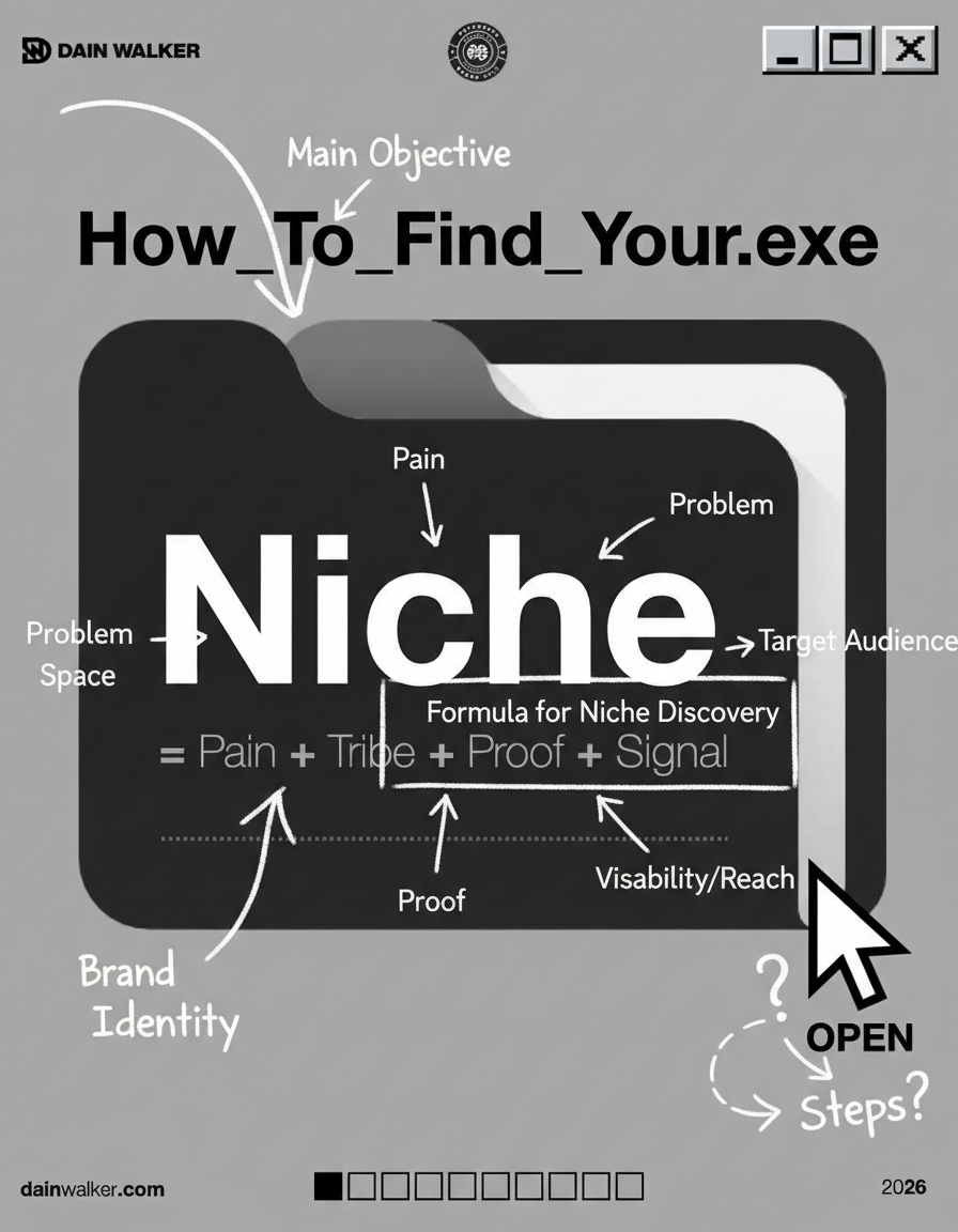 Annotated sketchbook style