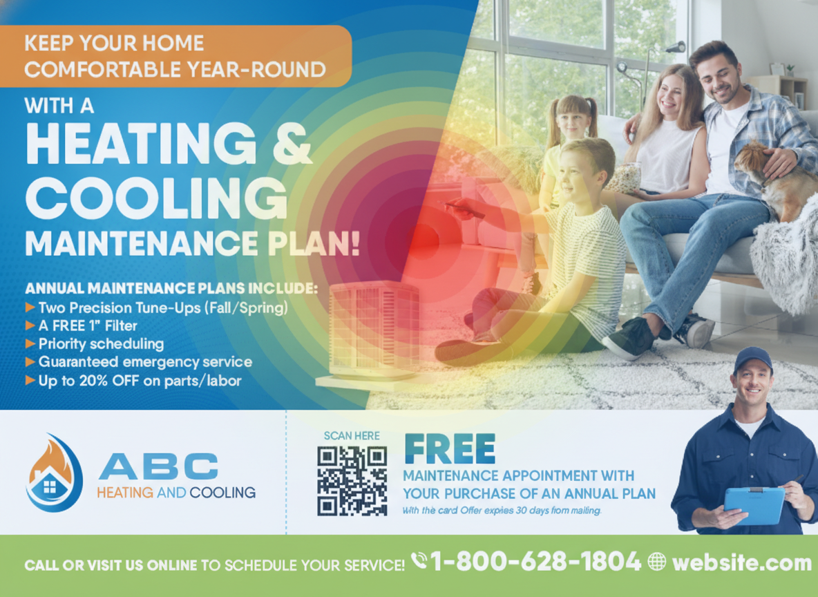 Eye-tracking heatmap