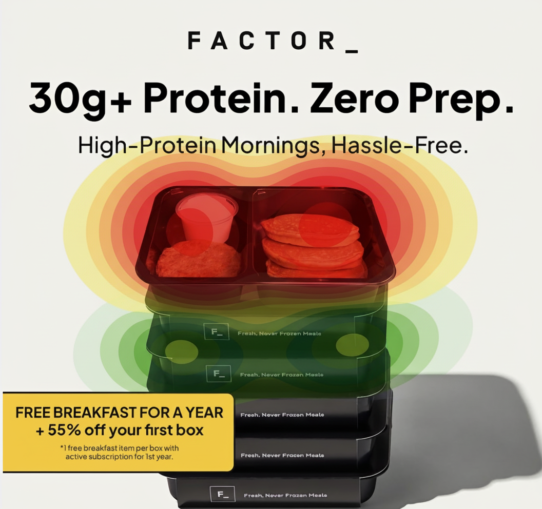 Eye-tracking heatmap
