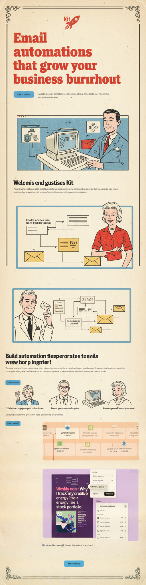 Classic 1950s print ad