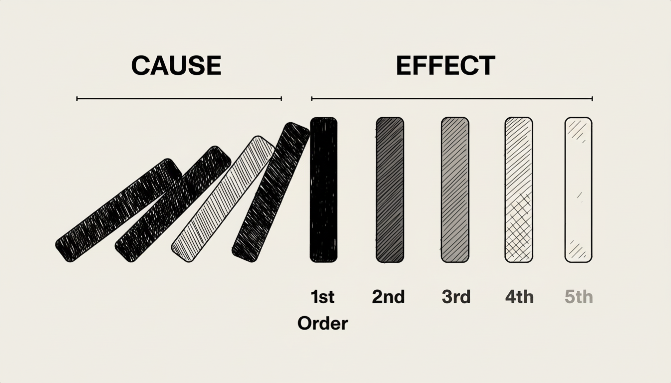 Hand-drawn pen style