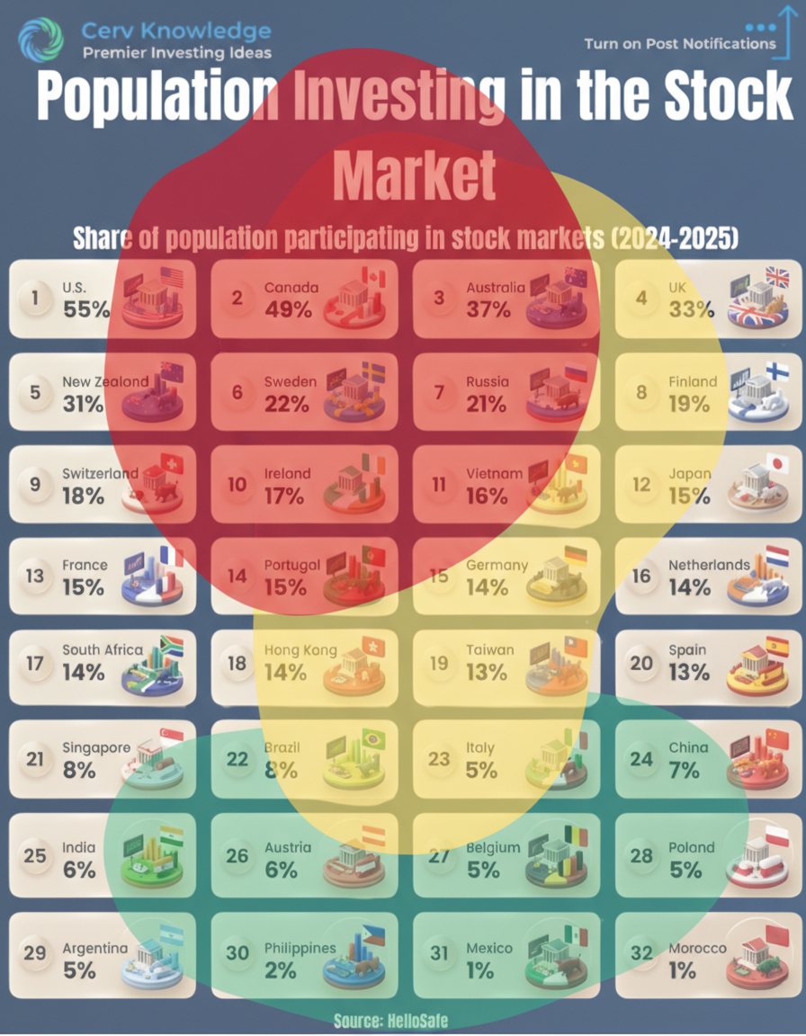 Eye-tracking heatmap