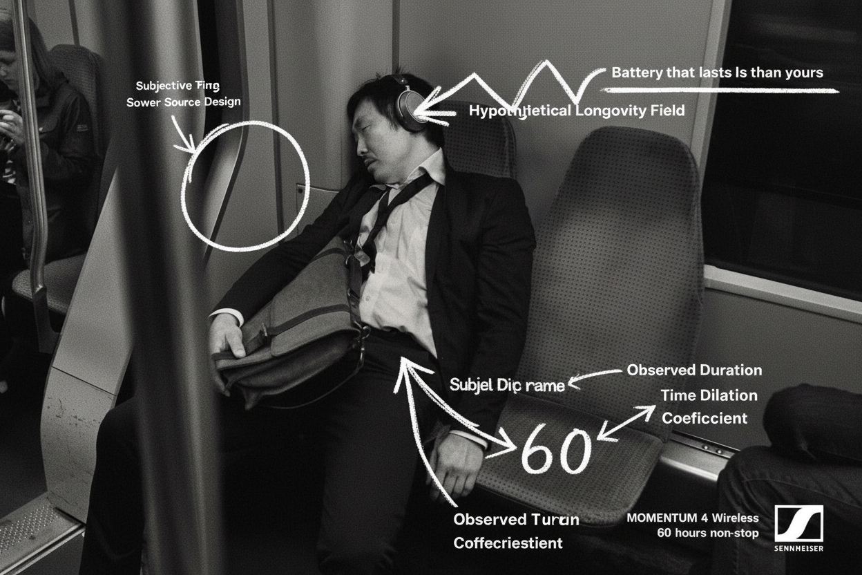 Annotated sketchbook style