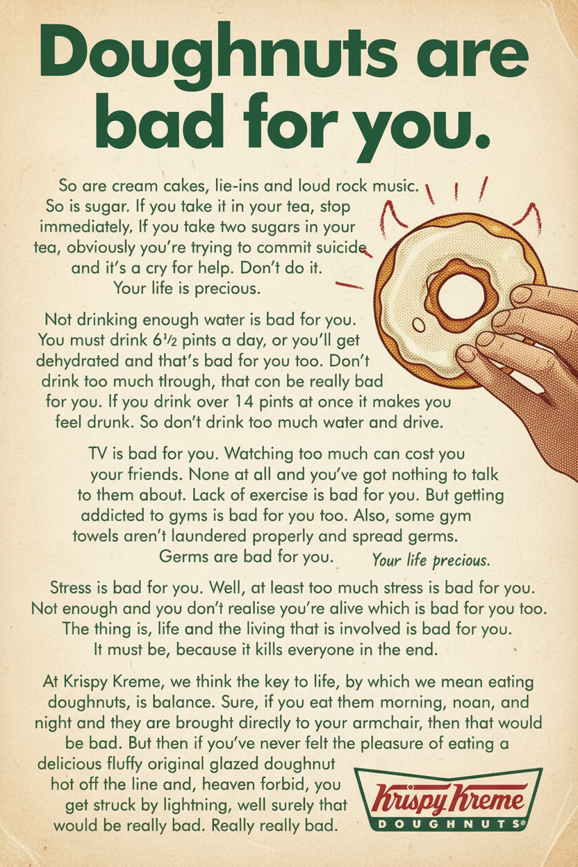 Classic 1950s print ad