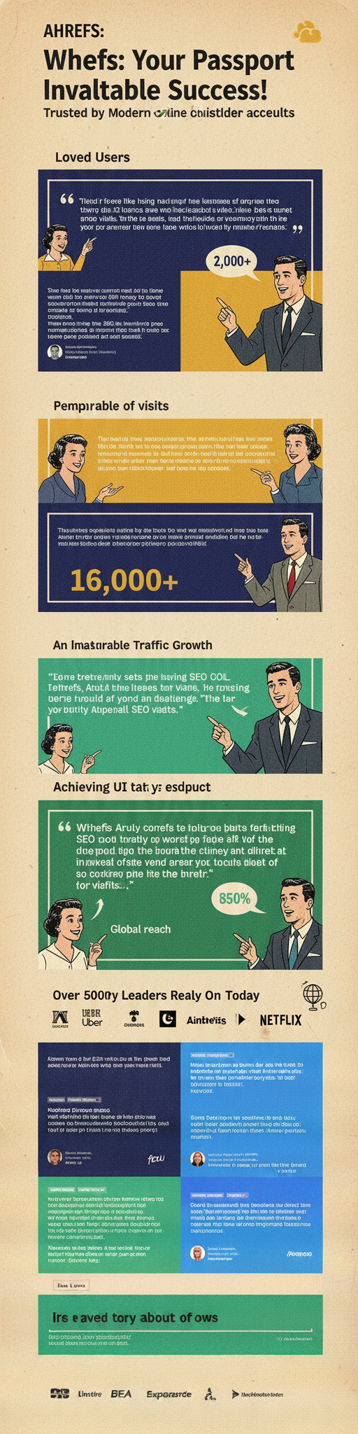 Classic 1950s print ad