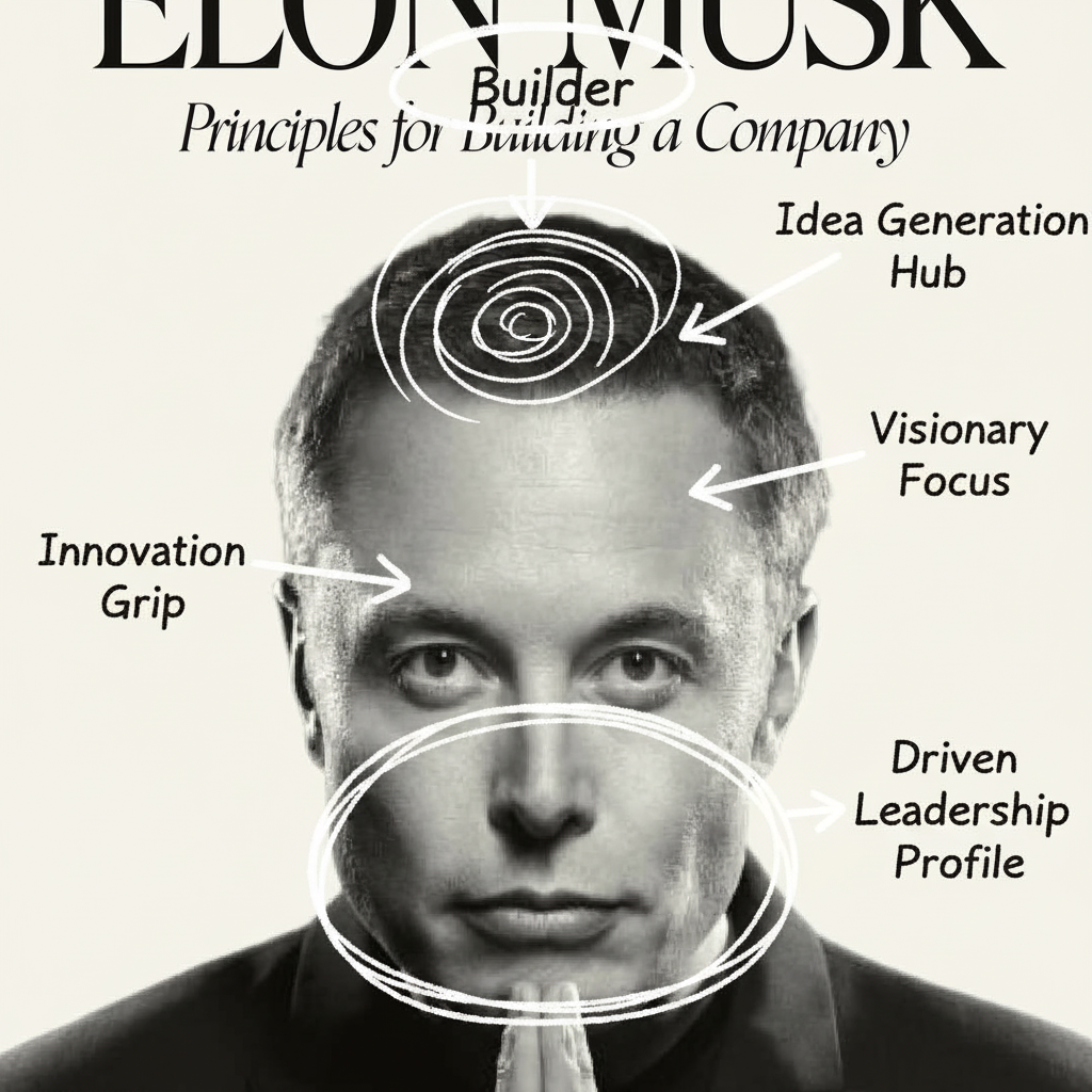 Annotated sketchbook style