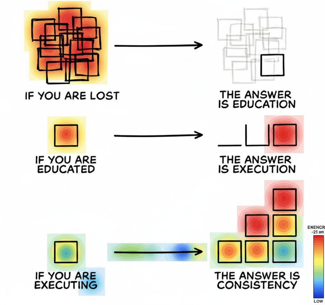 Eye-tracking heatmap