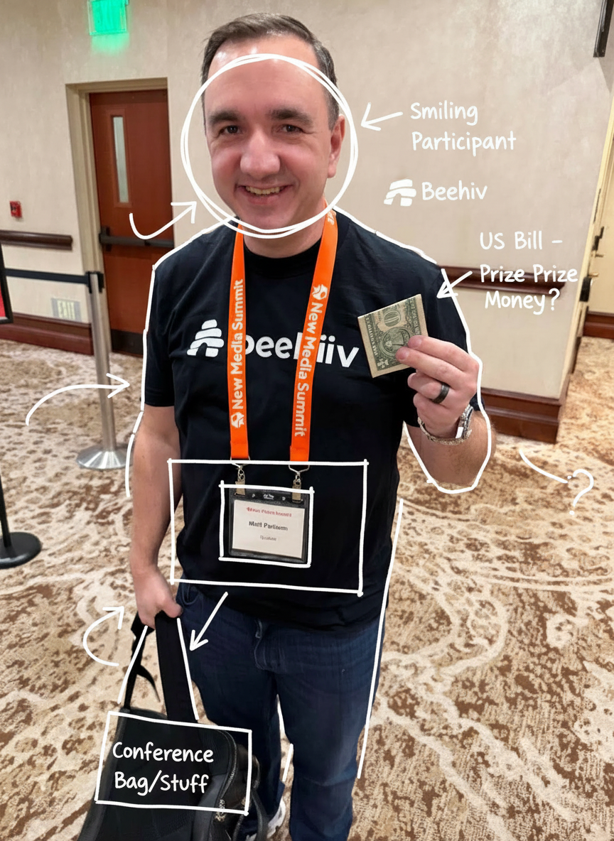 Annotated sketchbook style