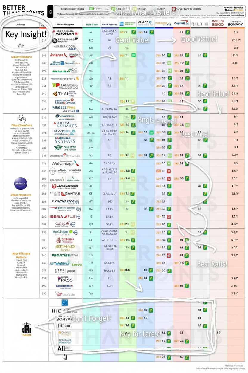 Annotated sketchbook style