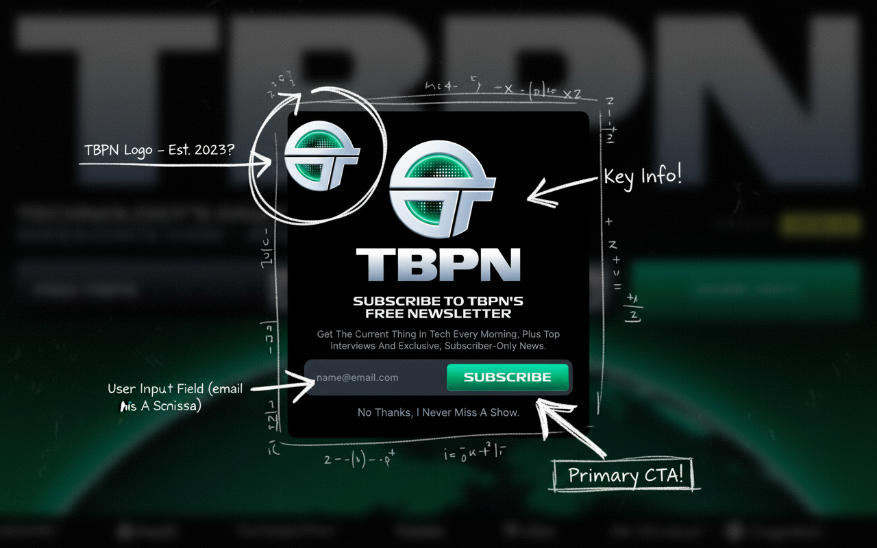 Annotated sketchbook style