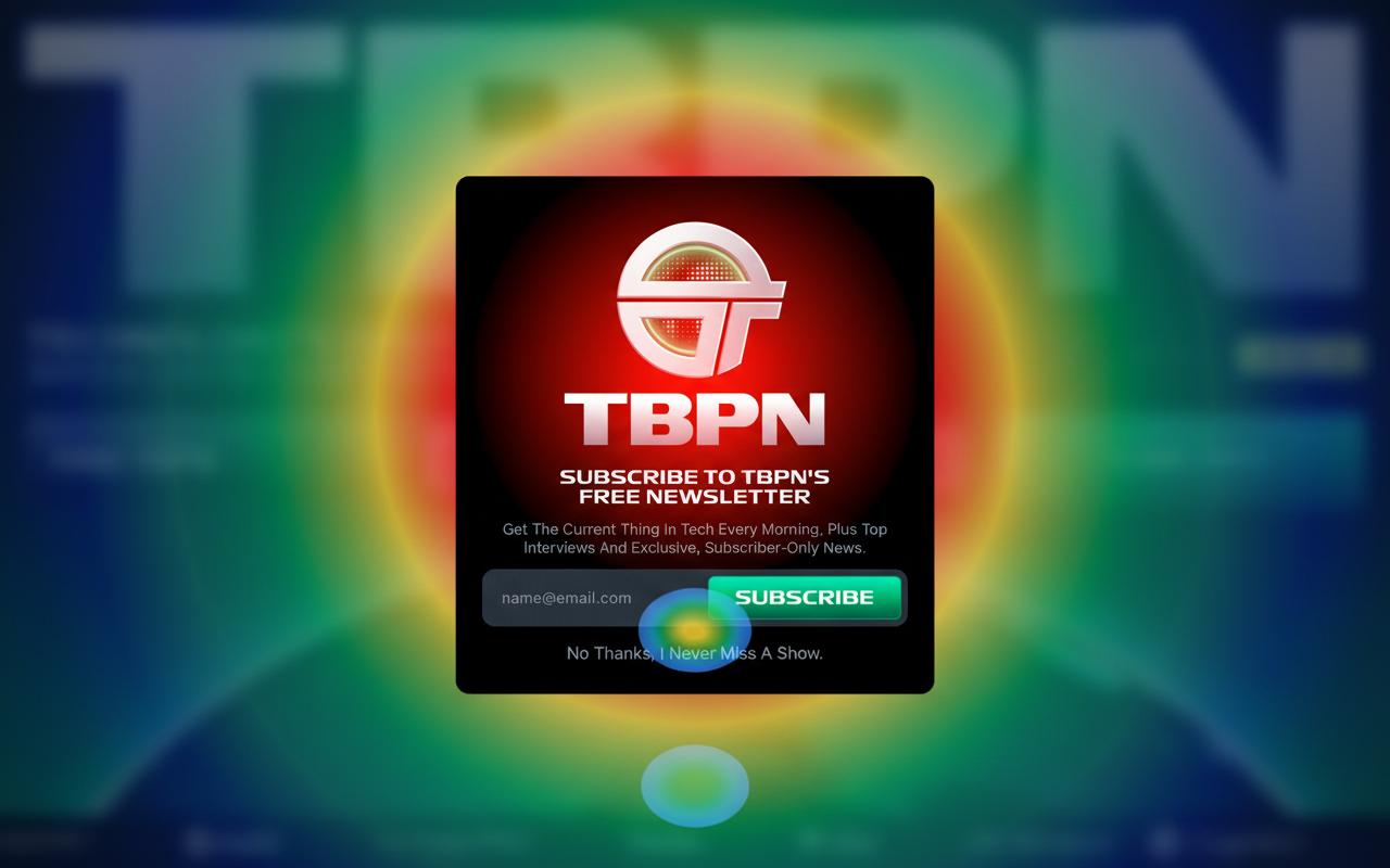 Eye-tracking heatmap