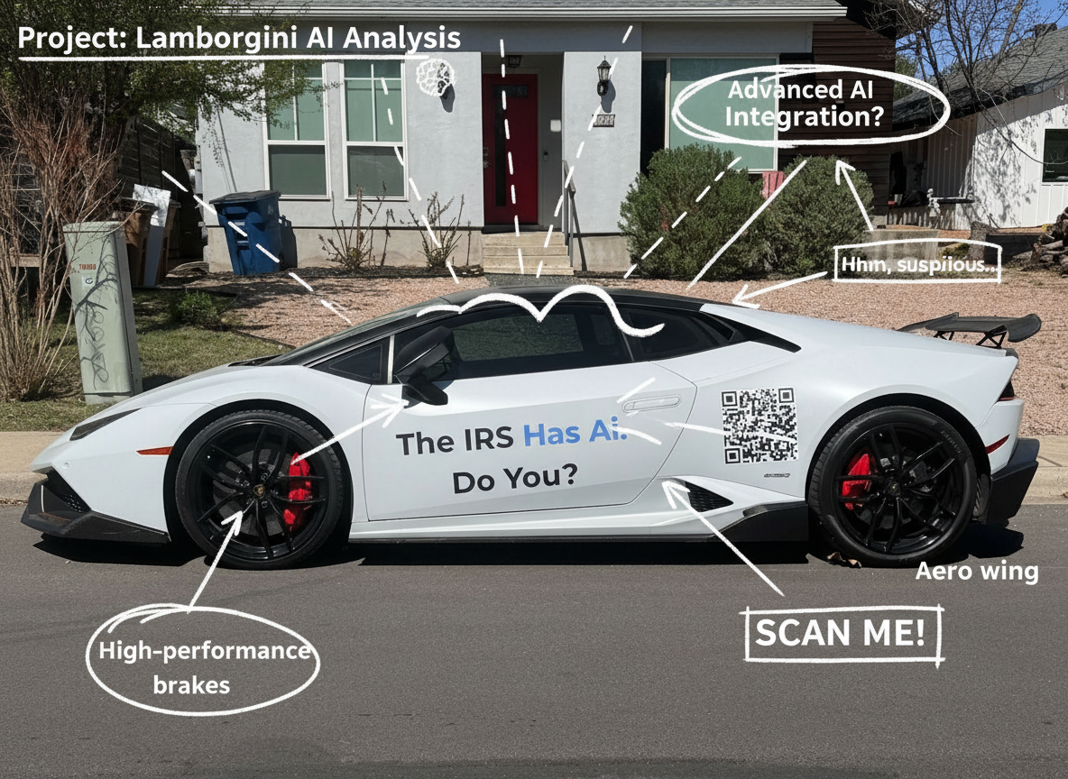 Annotated sketchbook style