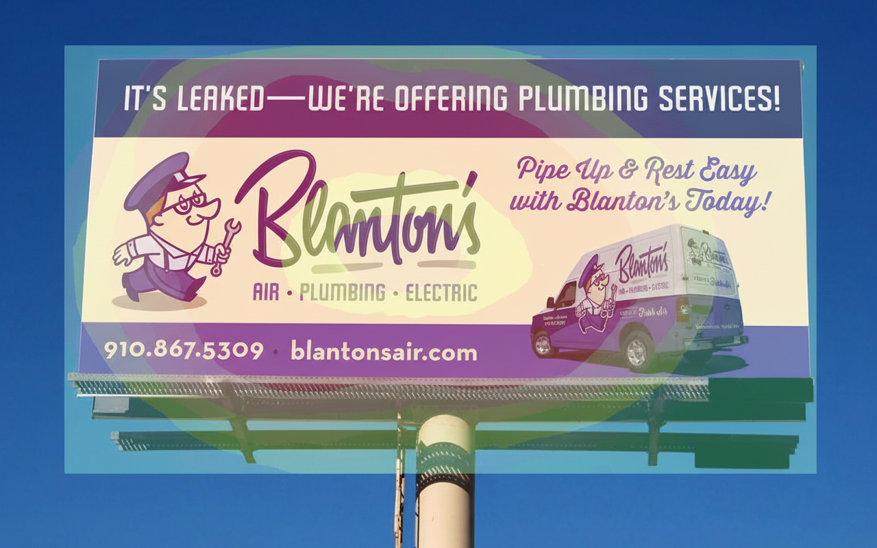 Eye-tracking heatmap