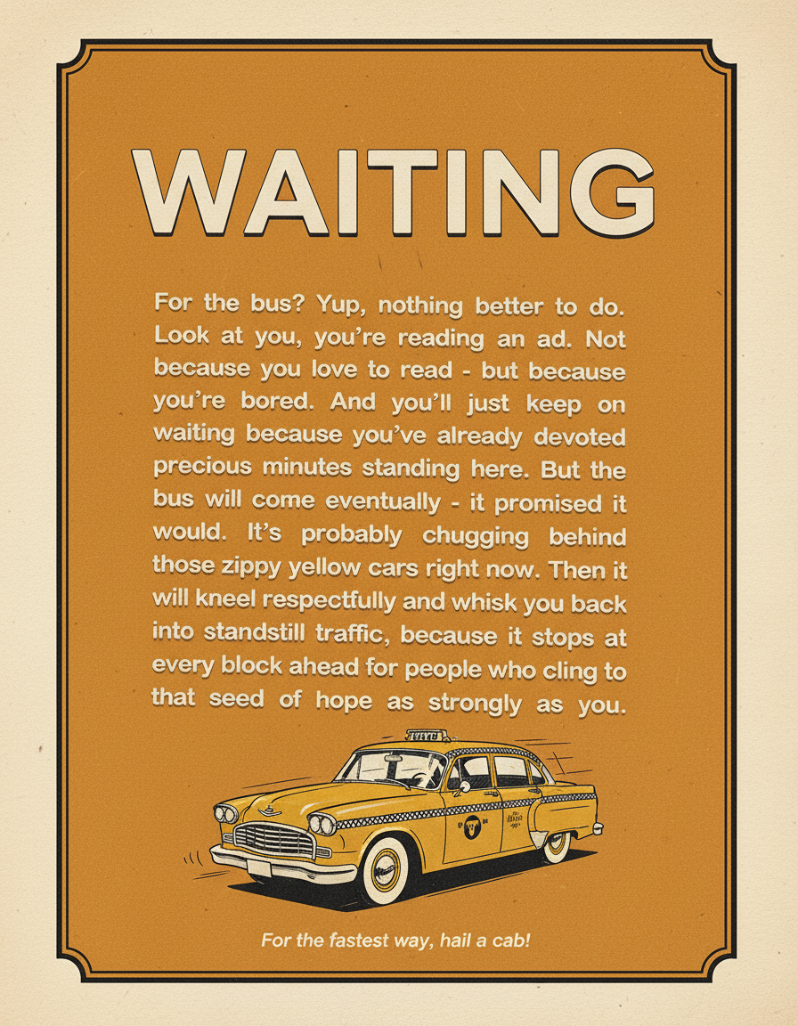 Classic 1950s print ad