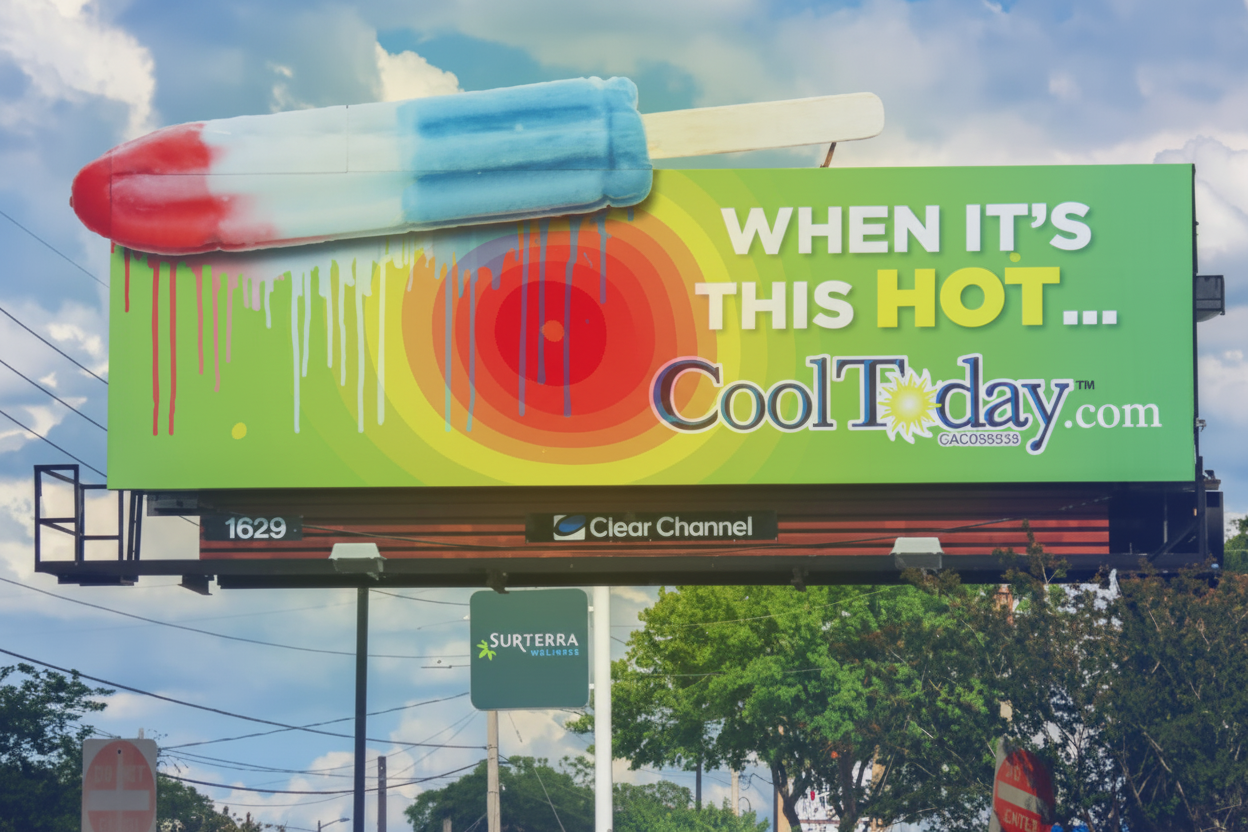 Eye-tracking heatmap