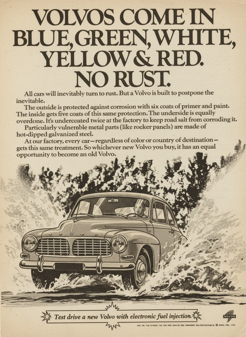 Classic 1950s print ad