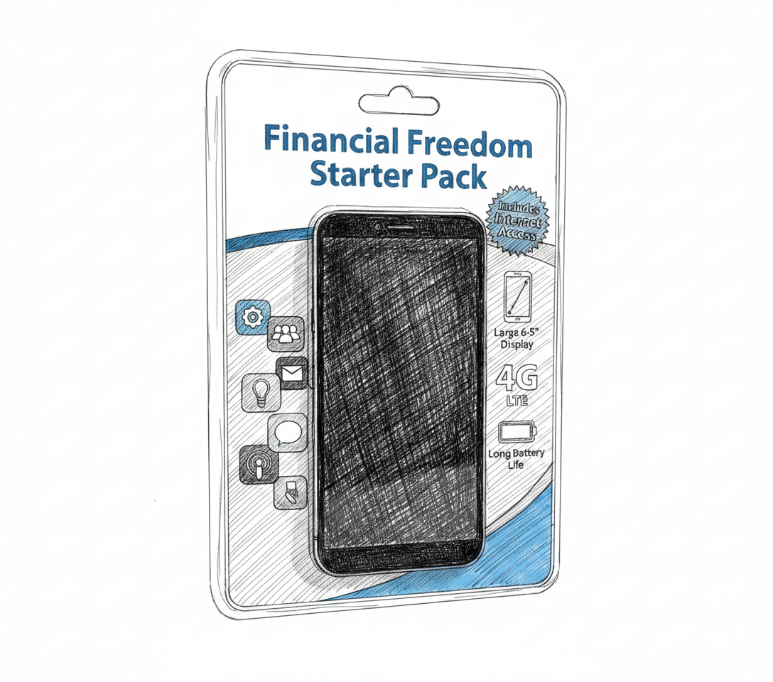 Hand-drawn pen style