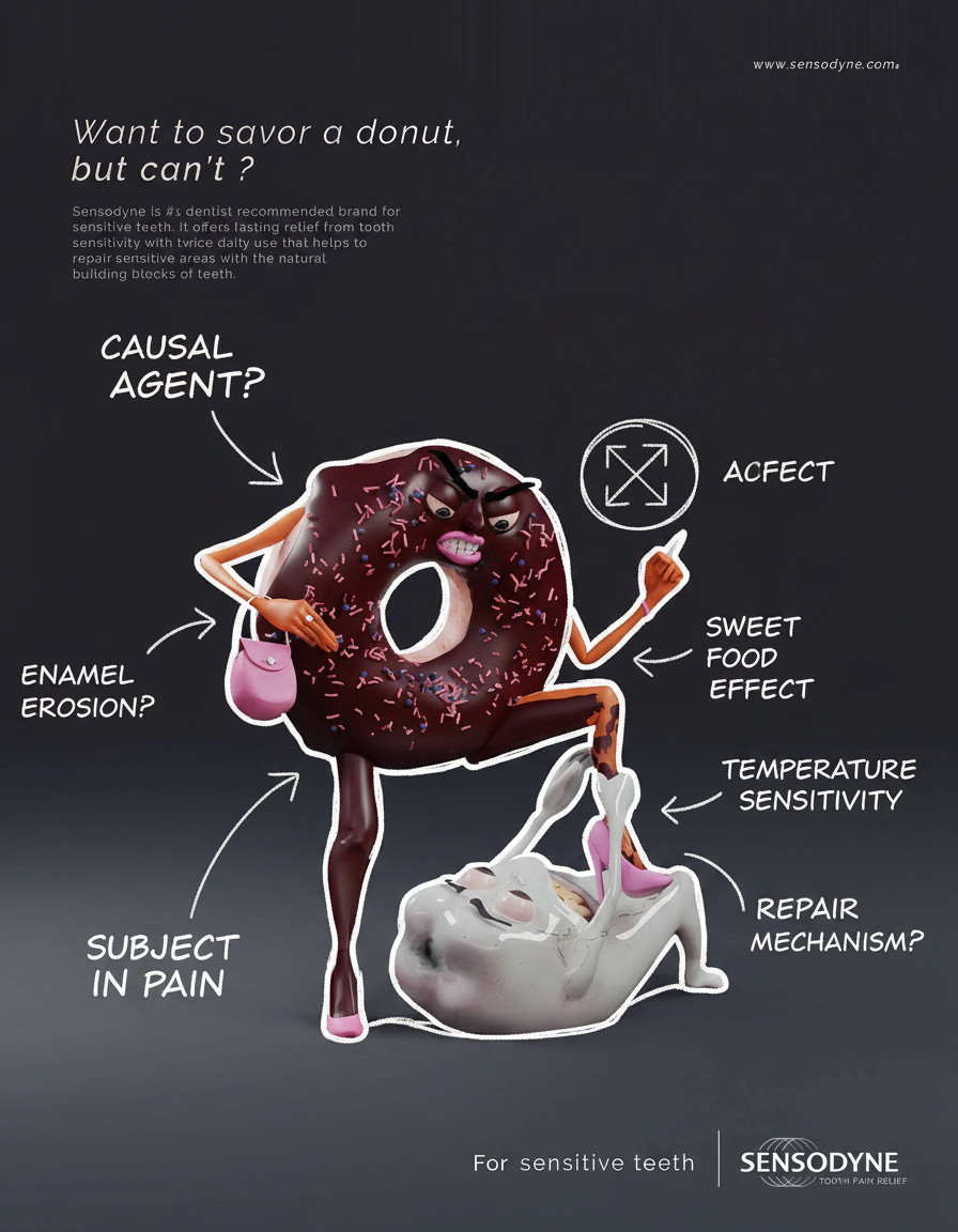 Annotated sketchbook style