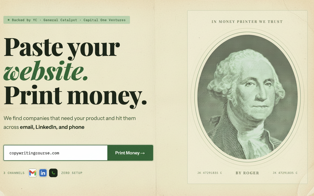 Classic 1950s print ad