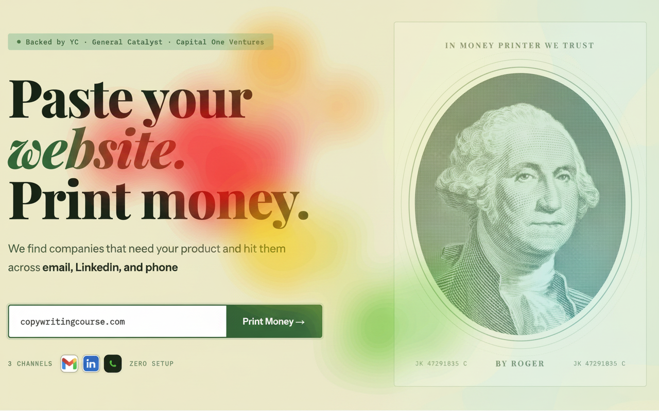 Eye-tracking heatmap