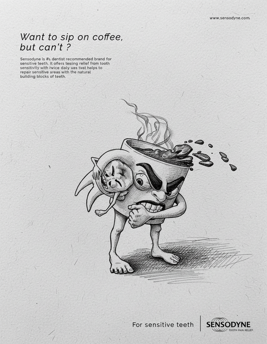 Hand-drawn pen style