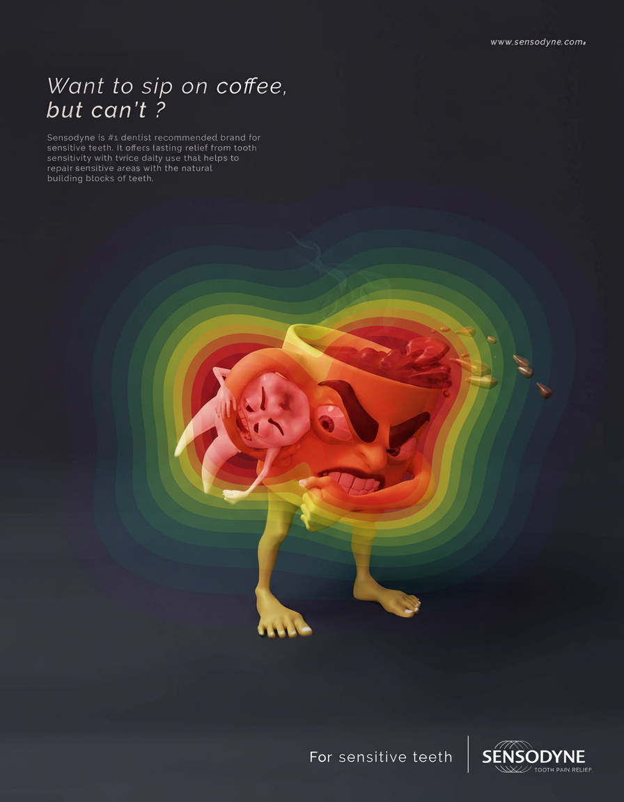 Eye-tracking heatmap