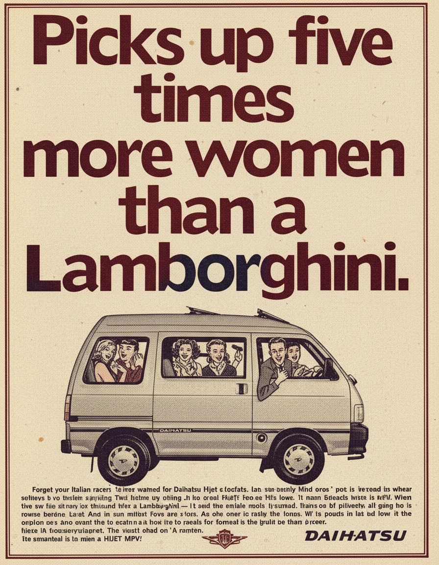 Classic 1950s print ad