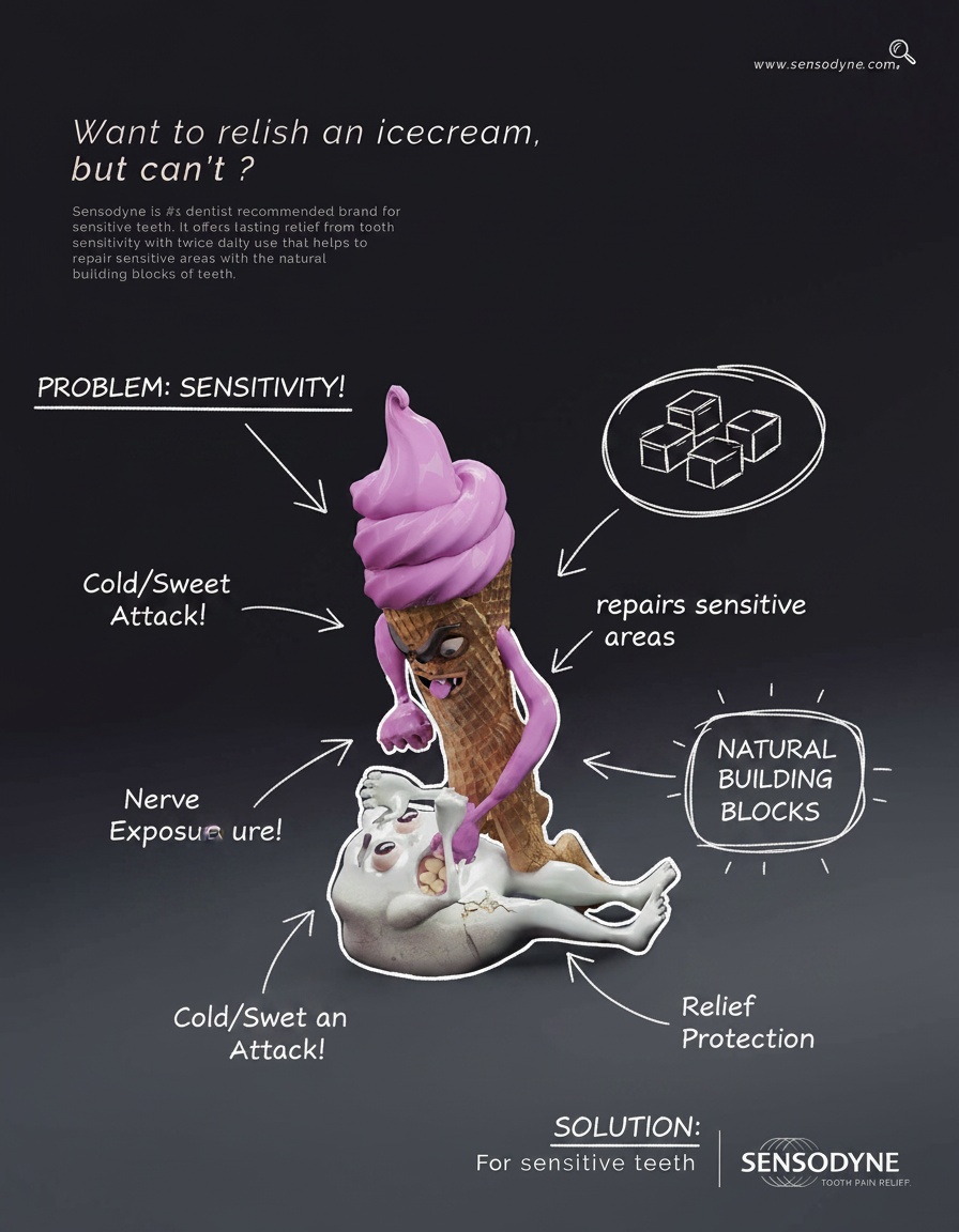 Annotated sketchbook style