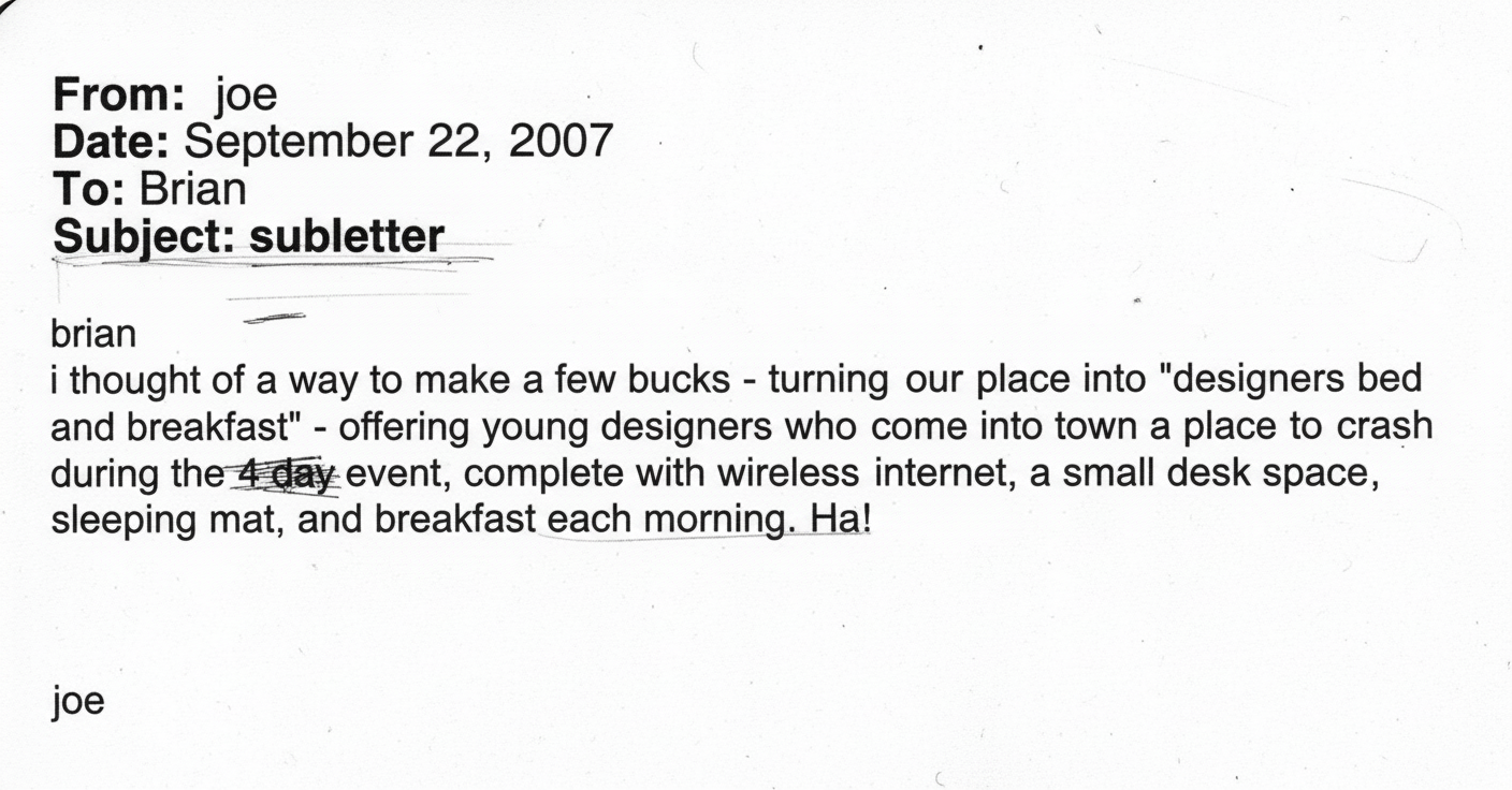 Hand-drawn pen style